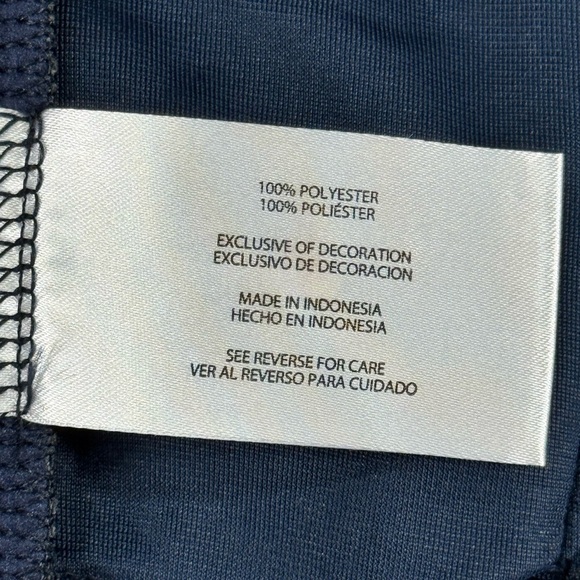 Eddie Bauer Men's Heathered Blue Fleece Pullover Sweater XL - Picture 12 of 13